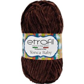 Etrofil Yonca Baby 70704 Kahve Örgü İpi