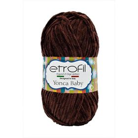 Etrofil Yonca Baby 70704 Kahve Örgü İpi