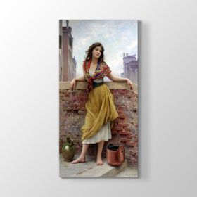 Eugene De Blaas - The Watercarrier Tablosu