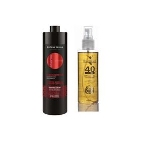 Eugene Perma Essentiel Keratin Nutrition Nem 1000 ml Şampuan + Biomega 40 Bitkili Doğal 150 ml Saç Bakım Yağı