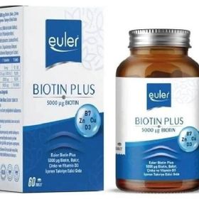 Euler Biotin Plus 5000 mcg 60 Tablet