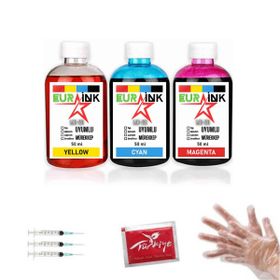 Eurink Canon E414 için 3x50 ml Renkli Kartuş Mürekkebi