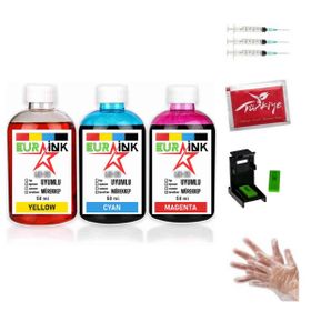 Eurink Canon MP252 için 3x50 ml Renkli Kartuş Dolum Seti