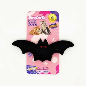 Euro Cat Toys Siyah Peluş Yarasa Kedi Oyuncağı