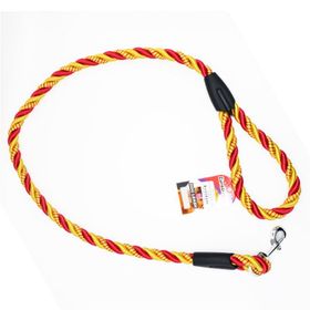 Euro Dog 18 mm 120 cm Kırmızı/Sarı Köpek Uzatma Tasması