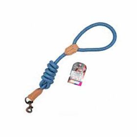 Euro Dog Açık Mavi 14 mm 120 cm Reflektörlü Köpek Uzatma Tasması