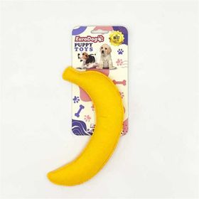 Euro Dog Kedi Oyunca Puppy Toys Peluş Muz Yavru Köpek Oyuncağı Sarı