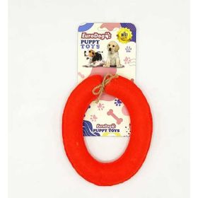 Euro Dog Kırmızı Puppy Toys Peluş Sucuk Yavru Köpek Oyuncağı