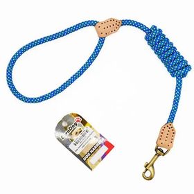 Euro Dog Mavi 10 mm 120 cm Reflektörlü Köpek Tasması