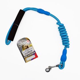 Euro Dog Mavi 8 mm x 120 cm Köpek Gezdirme Tasması