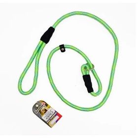 Euro Dog Mavi/Yeşil 14 mm x 120 cm Köpek Boğma ve Gezdirme Tasması
