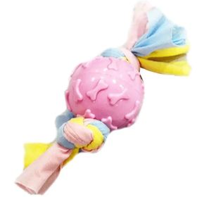 Euro Dog Pembe Kemik Desenli Top Diş Kaşıma Köpek Oyuncağı