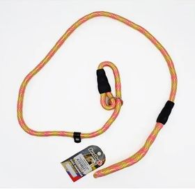 Euro Dog Sarı/Pembe 14 mm x 120 cm Köpek Boğma ve Gezdirme Tasması