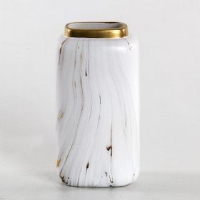 Euro Flora 12,5x9,5x23 cm Dikdörtgen Seramik Vazo