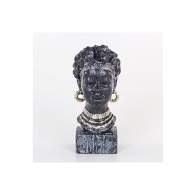 Euro Flora 13x9x30 cm Afrikalı Kadın Büst