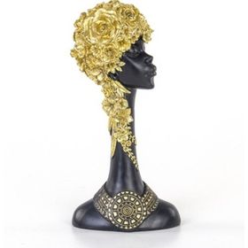 Euro Flora 14x11x30 cm Afrikalı Kadın