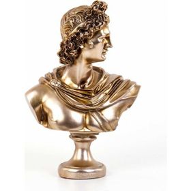 Euro Flora 21x12x30 cm Rose Gold Apollon Büstü