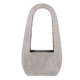 Euro Flora 26x10.5x45 cm Kulplu Seramik Çiçeklik