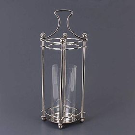Euro Flora BZEFL16138 Dekoratif 22x59 cm Metal Mumluk Fener