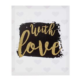 Euro Flora Dekoratif With Love 30x40 cm Kanvas Tablo