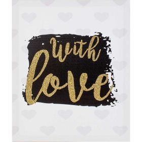 Euro Flora Dekoratif With Love 30x40 cm Kanvas Tablo