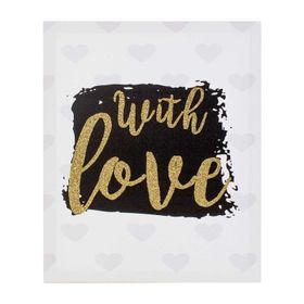 Euro Flora Dekoratif With Love 30x40 cm Kanvas Tablo