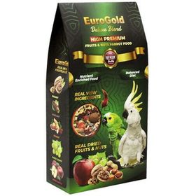 Euro Gold Deluxe Blend Fruits & Nuts Meyveli ve Kuruyemişli 650 gr Papağan Yemi