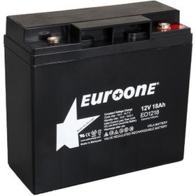 Euro One 12 Volt 18 Amper EO1218 Bakımsız Kuru Agm Akü