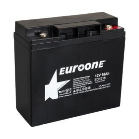 Euro One 12 Volt 18 Amper EO1218 Bakımsız Kuru Agm Akü