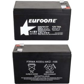 Euro One EO127.0 12 Volt 7 Amper Bakımsız Kuru Akü