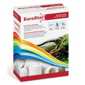 Euro Star 500 ml Seramik Halka Akvaryum Filtre Malzemesi