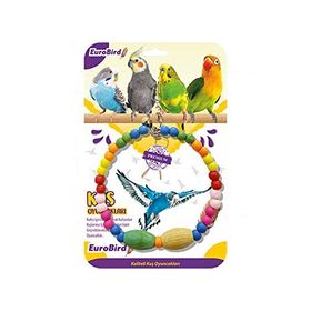 EuroBird Boncuklu Büyük Halka Kuş Oyuncağı