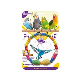 EuroBird Boncuklu Büyük Halka Kuş Oyuncağı