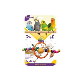 EuroBird Boncuklu Halka Kuş Oyuncağı