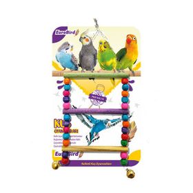 EuroBird Renkli Boncuklu Merdiven Kuş Oyuncağı