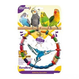 EuroBird Renkli Daire Salıncak Kuş Oyuncağı