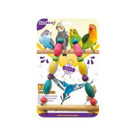 EuroBird Renkli Üçgen Salıncak Kuş Oyuncağı
