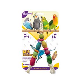 EuroBird Renkli V Şekilli Boncuk Kuş Oyuncağı