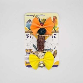 EuroBird Zilli 2 Koçan 2 Keçe 1 Top Kuş Oyuncağı