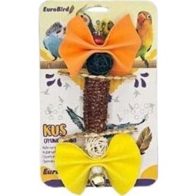 EuroBird Zilli 2 Koçan 2 Keçe 1 Top Kuş Oyuncağı