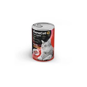 Eurocat 400 gr Kuzulu Kedi Konservesi