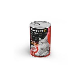 Eurocat 400 gr Kuzulu Kedi Konservesi