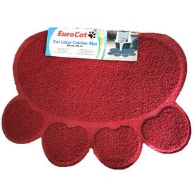 Eurocat 60 x 45 cm Vişne Çürüğü Kedi Tuvalet Paspası