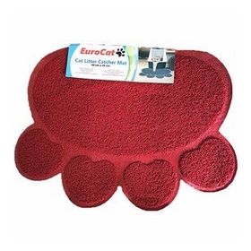 Eurocat 60 x 45 cm Vişne Çürüğü Kedi Tuvalet Paspası