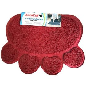 Eurocat 60 x 45 cm Vişne Çürüğü Kedi Tuvalet Paspası