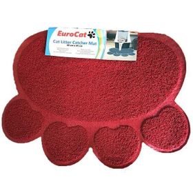 Eurocat 60 x 45 cm Vişne Çürüğü Kedi Tuvalet Paspası