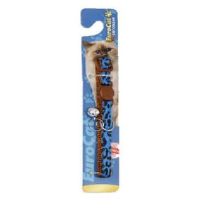 Eurocat Kedi Mavi 10 mm 28 cm Tek 002 Boyun Tasması