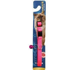 Eurocat Kedi Pembe 10 mm 28 cm Tek 002 Boyun Tasması