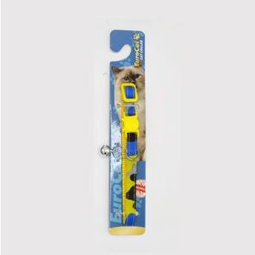 Eurocat Kedi Sarı 10 mm 28 cm Tek 002 Boyun Tasması
