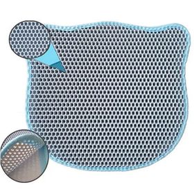 Eurocat Mavi 58x67 cm Kum Toplayan Elekli Kedi Kum Paspas